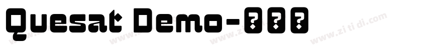 Quesat Demo字体转换 Quesat Demo字体转换